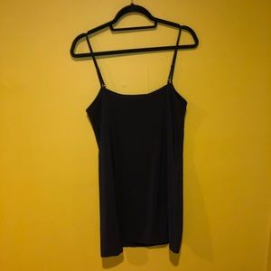 Theory Black Slip Dress Sz 4